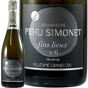 Champagne Pehu Simonet 'Fins Lieux #6 Les Basses Correttes Verzenay' Blanc de Blancs Extra Brut 2013
